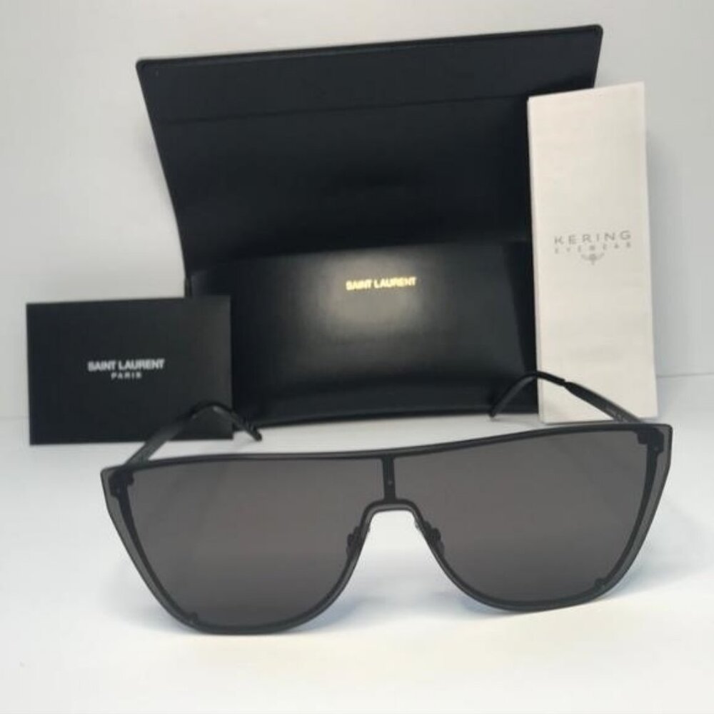 New Authentic SAINT LAURENTSL 1 Mask Sunglasses